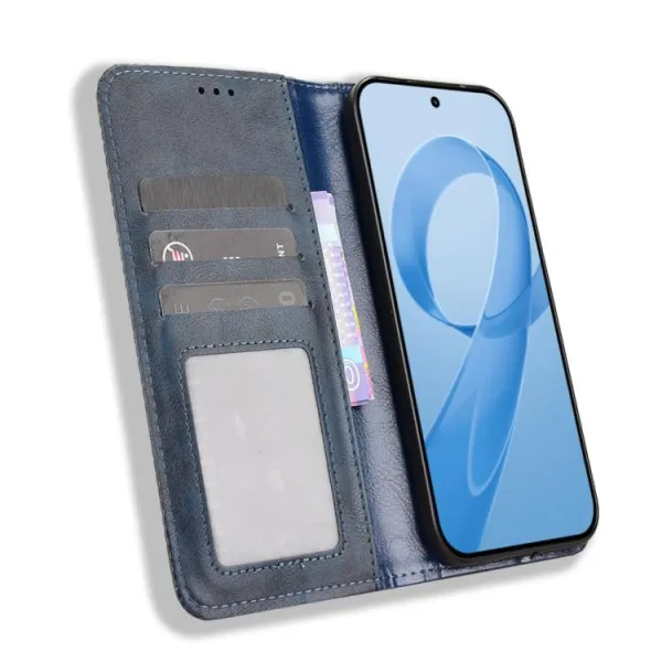 BUSINESS Peňaženkové puzdro pre POCO F8 Pro modré