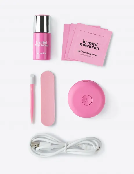 Le Mini Macaron Sada na gélovú manikúru Bubblegum Crush