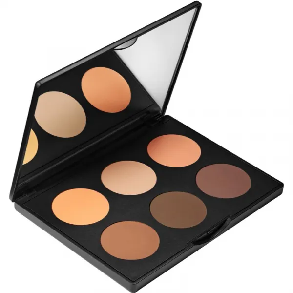 MAC Cosmetics Studio Fix Sculpt and Shape Contour Palette kontúrovacia paletka na tvár Medium Dark / Dark 14.4 g