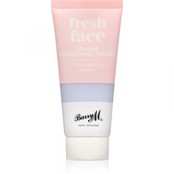 Barry M Fresh Face korektívna podkladová báza pre rozjasnenie pleti Purple FFCC1 35 ml