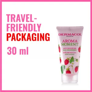 Dermacol Aroma Moment Wild Strawberries svieži sprchový gél 30 ml