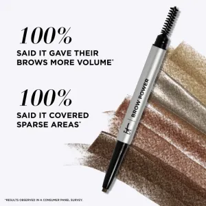 IT Cosmetics Brow Power univerzálna ceruzka na obočie odtieň Taupe 0.16 g