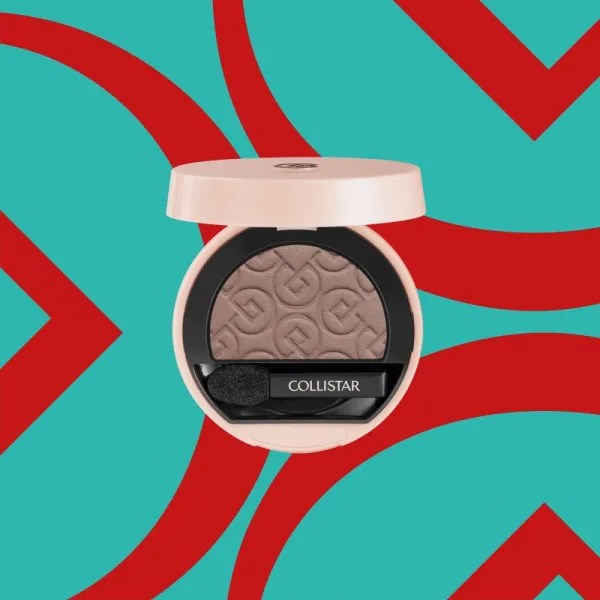 Collistar Impeccabile Compact Eyeshadow intenzívne očné tiene 410 Greige Matte 3 g