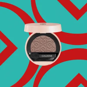 Collistar Impeccabile Compact Eyeshadow intenzívne očné tiene 410 Greige Matte 3 g