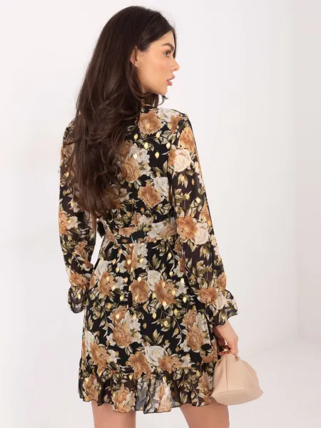 Dress-DHJ-SK-12220-2.14P-black-beige