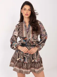 Dress-DHJ-SK-15053.61-black-beige