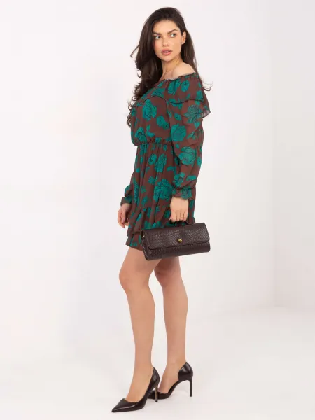 Dress-DHJ-SK-15015.56P-brown