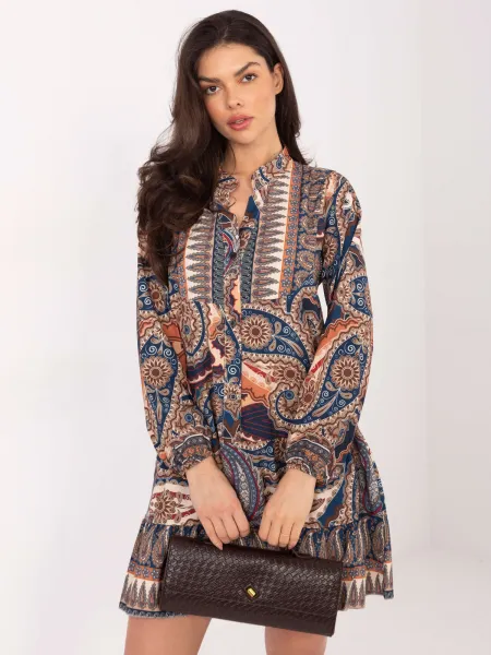 Dress-DHJ-SK-15053.61-dark blue