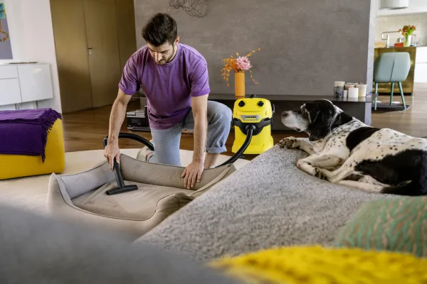 Karcher Kärcher Hubica na čalúnenie na srsť
