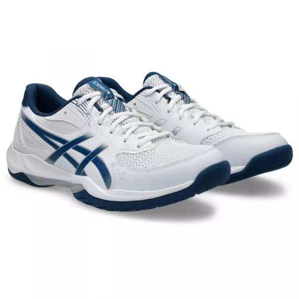 Pánska halová obuv ASICS Gel Rocket 12 M white mako blue