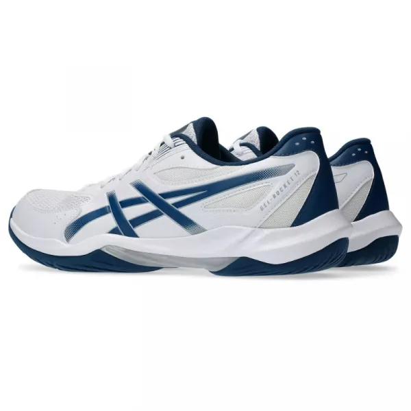 Pánska halová obuv ASICS Gel Rocket 12 M white mako blue