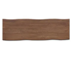 Jedálenský stôl Edge 300x100 Akácia hnedá Nerezová oceľ úzka