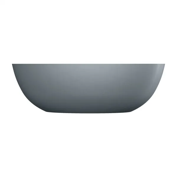 OMNIRES - SHELL M+ voľne stojaca vaňa,, 160 x 75 cm, šedá/popol SHELLWWAG