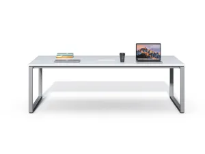 Rokovací stôl Houseland Prime Meet 01 240 cm biely