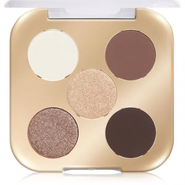 JOKO Eyeshadow Palette paleta očných tieňov 5 farieb odtieň Smoky Nude 7 g