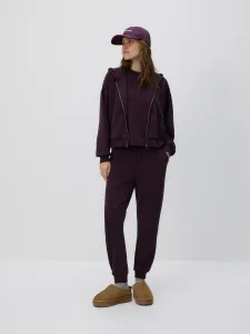 Reserved - Oversize mikina - tmavofialová