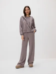Reserved - Oversize mikina - kávová
