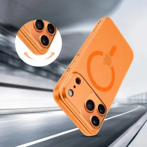Tech-Protect MagSlim MagSafe, iPhone 17 Pro Max, oranžové matné