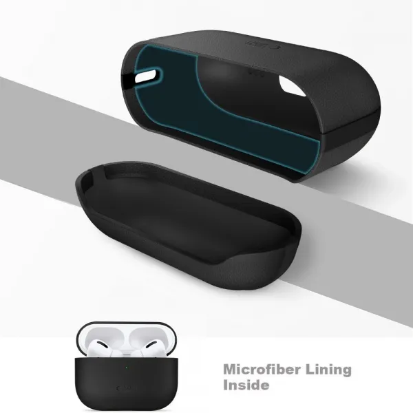 Tech-Protect NaturalFit, Apple AirPods Pro 3, čierne
