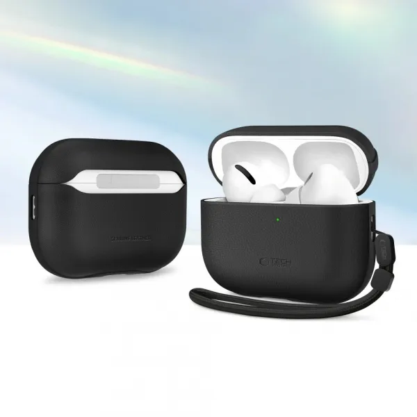 Tech-Protect NaturalFit, Apple AirPods Pro 3, čierne