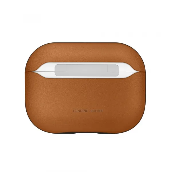 Tech-Protect NaturalFit, Apple AirPods Pro 3, hnedé