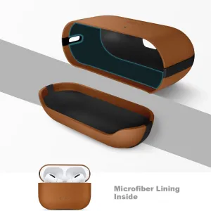 Tech-Protect NaturalFit, Apple AirPods Pro 3, hnedé