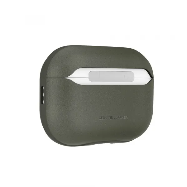 Tech-Protect NaturalFit, Apple AirPods Pro 3, tmavo zelené