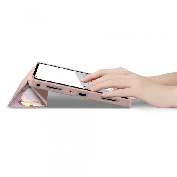 Tech-Protect Smartcase puzdro na Samsung Galaxy Tab A9 Plus / A11 Plus 11'', marble (TEC335107)