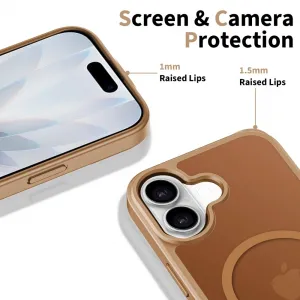 Tech-Protect BasicMag MagSafe kryt na iPhone 17, hnedý