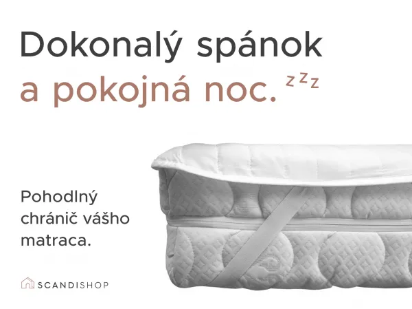 Nepremokavý chránič na matrac PREŠÍVANÝ 80x200 cm