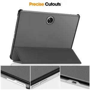 LEATHER Zaklápací obal pre OnePlus Pad šedý
