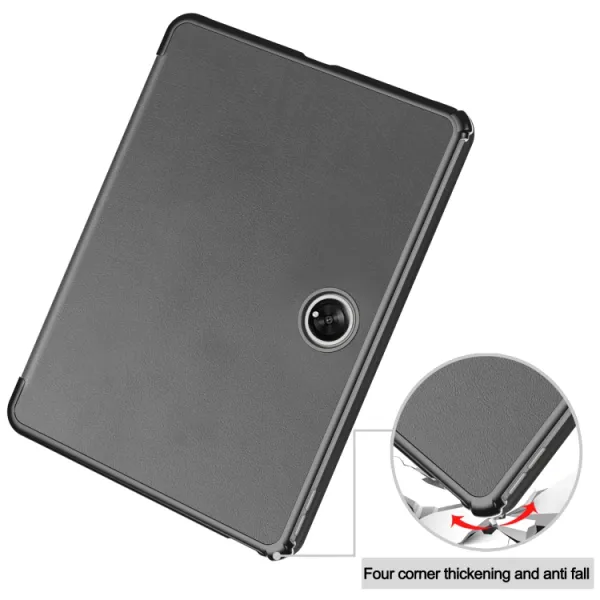 LEATHER Zaklápací obal pre OnePlus Pad šedý