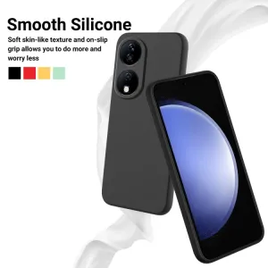 RUBBER Ochranný obal pre Honor 90 Smart 5G čierny