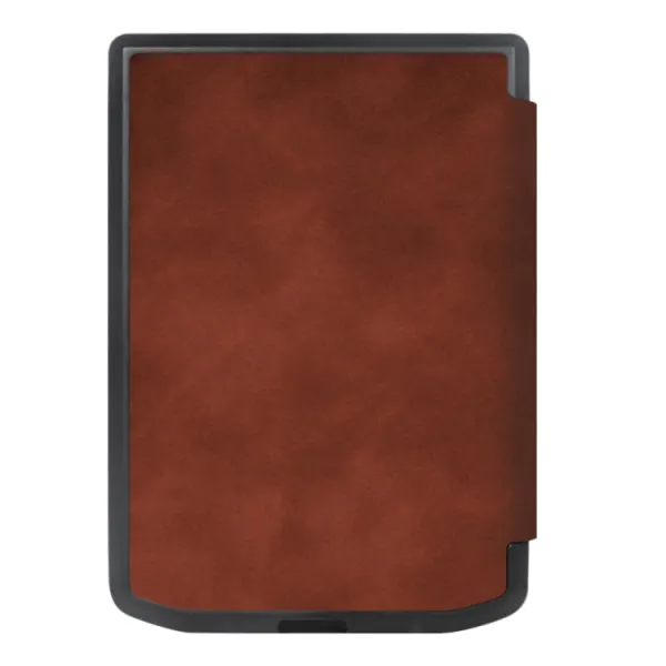 SOFT Zaklápacie puzdro Pocketbook 629 Verse / Pocketbook 634 Verse Pro hnedé