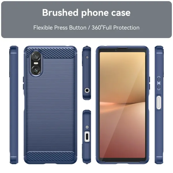 FLEXI TPU Ochranný kryt Sony Xperia 10 VI modrý