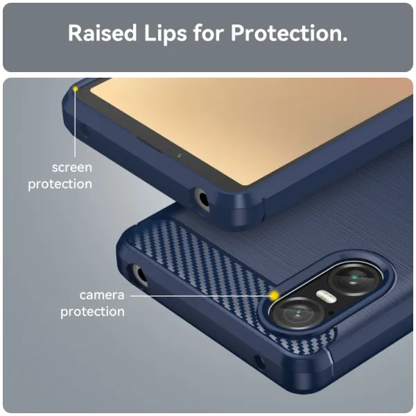 FLEXI TPU Ochranný kryt Sony Xperia 10 VI modrý