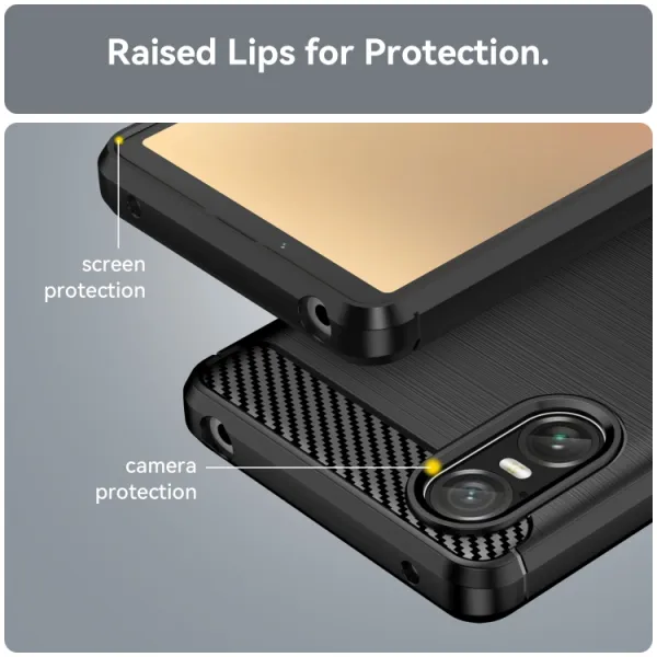 FLEXI TPU Ochranný kryt Sony Xperia 10 VI čierny