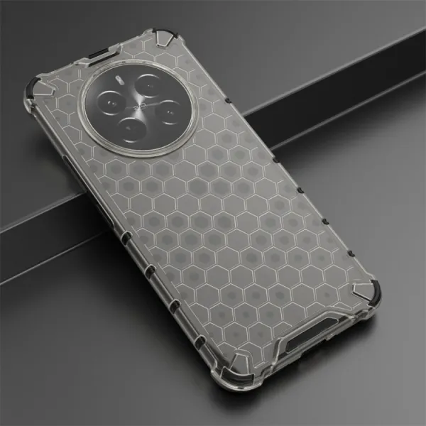 HONEYCOMB Ochranný kryt Realme 12+ 5G čierny