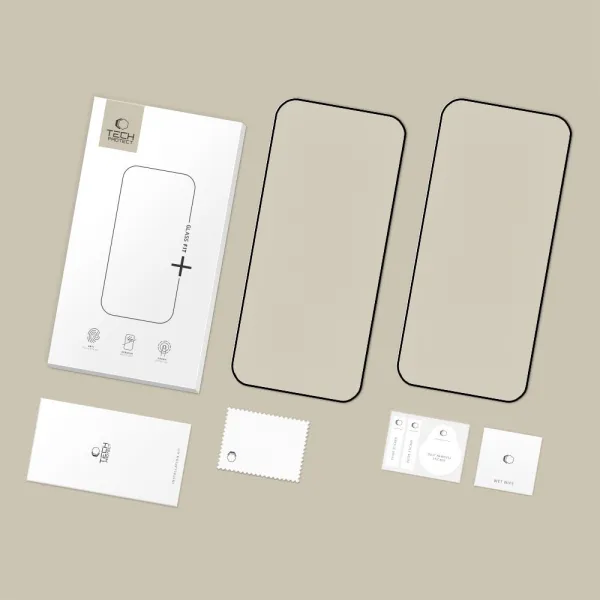 TECH-PROTECT GLASS FIT+ 2-PACK 3D Sklo  POCO F8 Pro