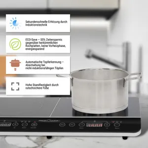 Indukčný dvojplatničkový sporák DKI 1067