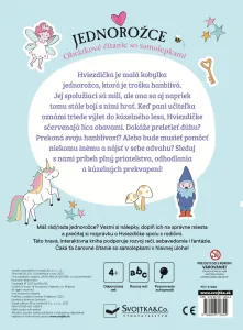 Jednorožce Obrázkové čítanie so samolepkami