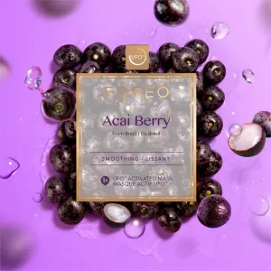 FOREO UFO™ Acai Berry vyhladzujúca maska 6 x 6 g