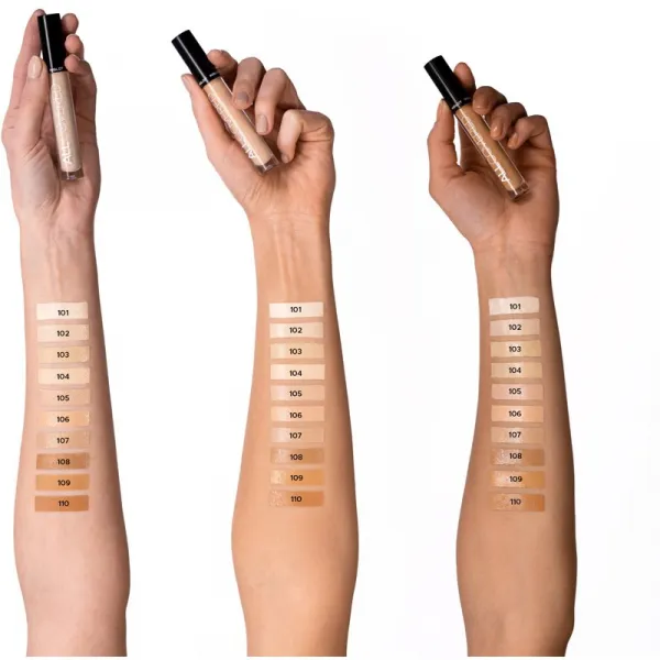 Inglot All Covered korektor s vysokým krytím proti kruhom pod očami odtieň 104 4.2 ml