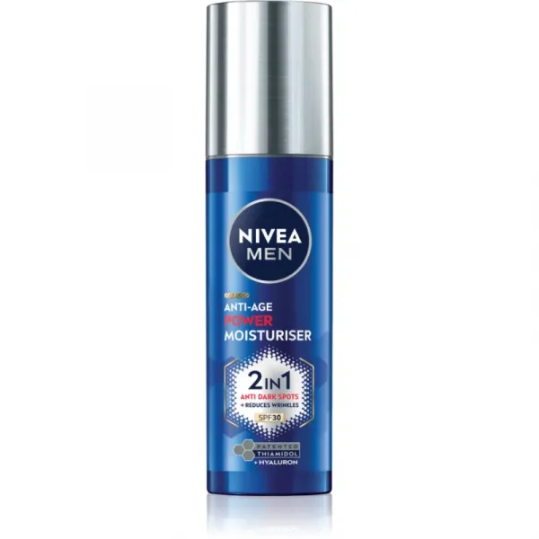 NIVEA MEN Anti-Age Power posilňujúci krém na redukciu vrások pre mužov SPF 30 50 ml