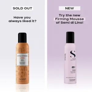 Alfaparf Milano Semi di Lino Style&Care Firming mousse pena so silnou fixáciou na vlasy 250 ml