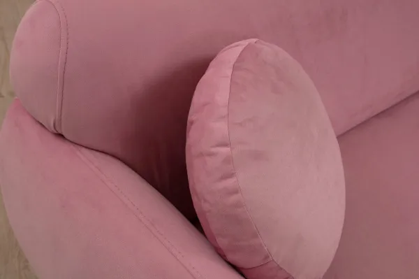 Hanah Home Třímístná pohovka Eddy 223 cm růžová