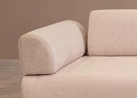 Hanah Home Třímístná pohovka Infinity 220 cm béžová