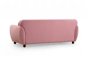Hanah Home Třímístná pohovka Eddy 223 cm růžová