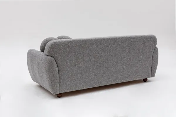 Hanah Home Třímístná pohovka Eddy 223 cm světle šedá