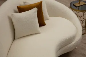 Trojmiestna pohovka Eses - Cream Bouclett
